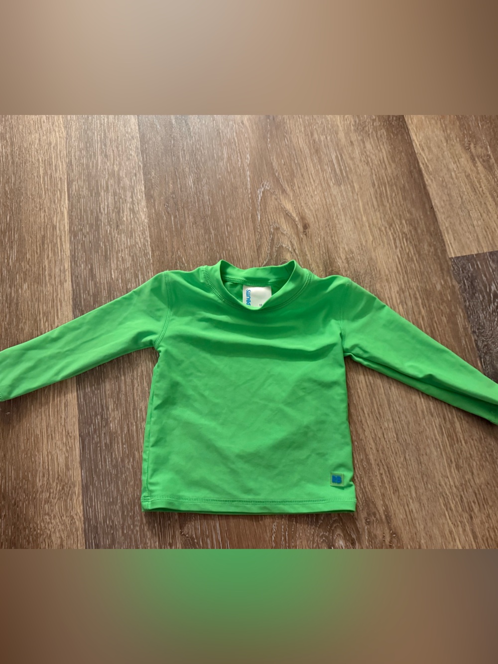 Kids Long-Sleeve Performance Top - Green